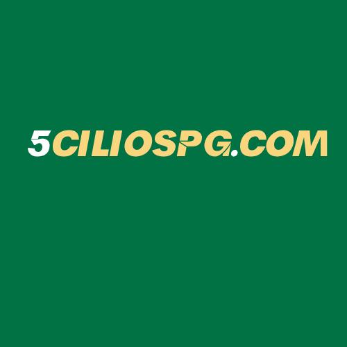 Logo da 5CILIOSPG