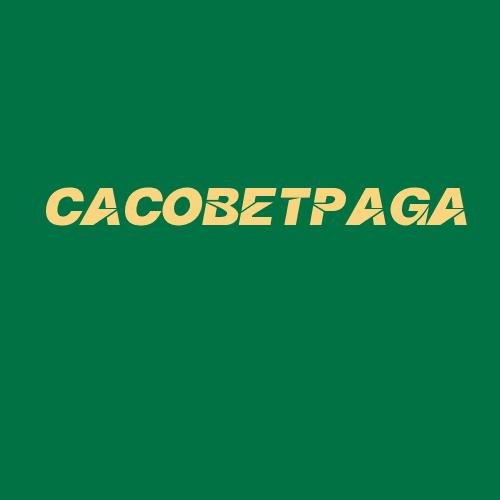 Logo da CACOBETPAGA