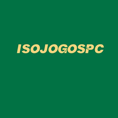 Logo da ISOJOGOSPC